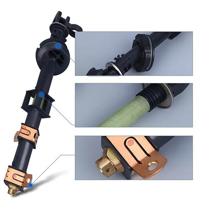 Bay-O-Net fuse assembly detail view showing holder interface, sealing and contact components