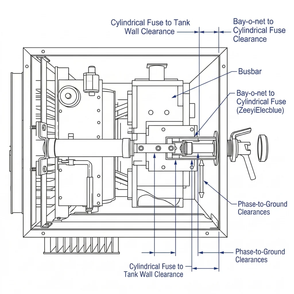 تكوين التركيب تحت الزيت لمصهر الحد من التيار ELSP