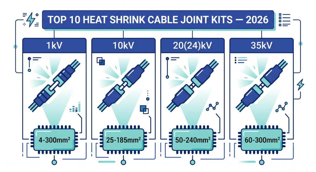 Top 10 Heat Shrink Cable Joint Kits: 2026 Guide